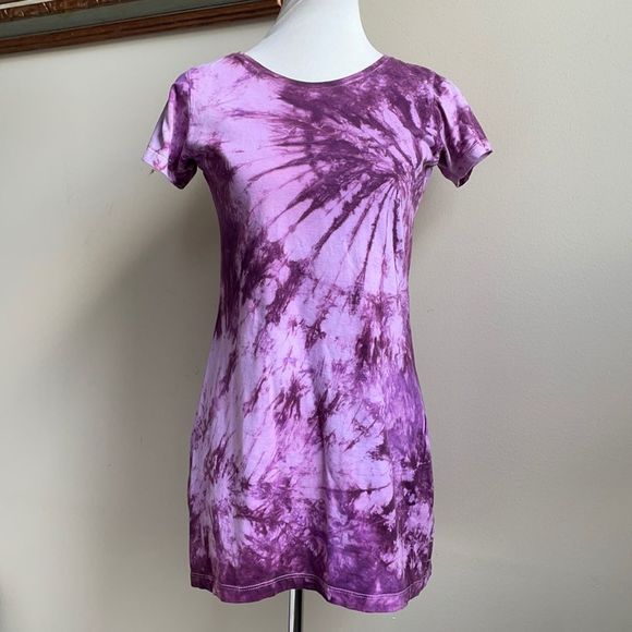 Dresses & Skirts - ⭐️5/$25 Tie Dye Short Sleeve Mini Dress⭐️
